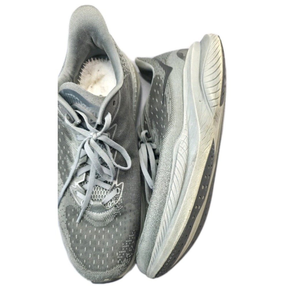 One One Mach 6 LA Gray Mesh Running Shoes Men's Size 12 D - No Insoles - Picture 3 of 16